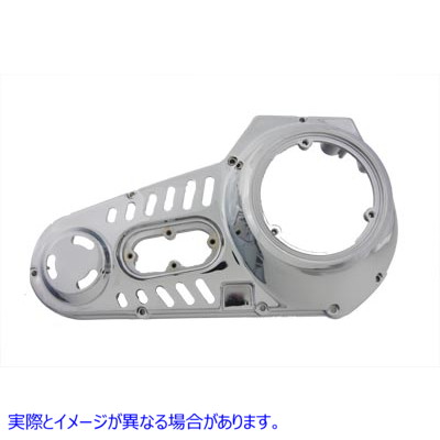 43-0169 クロームアウタープライマリーカバー 取寄せ Vツイン Chrome Outer Primary Cover (検索用／