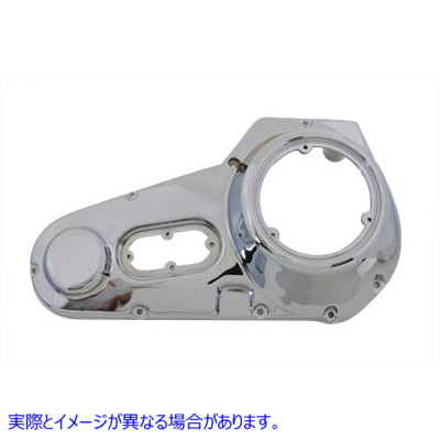 43-0200 クロームアウタープライマリーカバー 取寄せ Vツイン Chrome Outer Primary Cover (検索用／60547-77