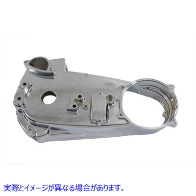 43-0202 クロームインナープライマリーカバー Chrome Inner Primary Cover 取寄せ Vツイン (検索用／60441-82A