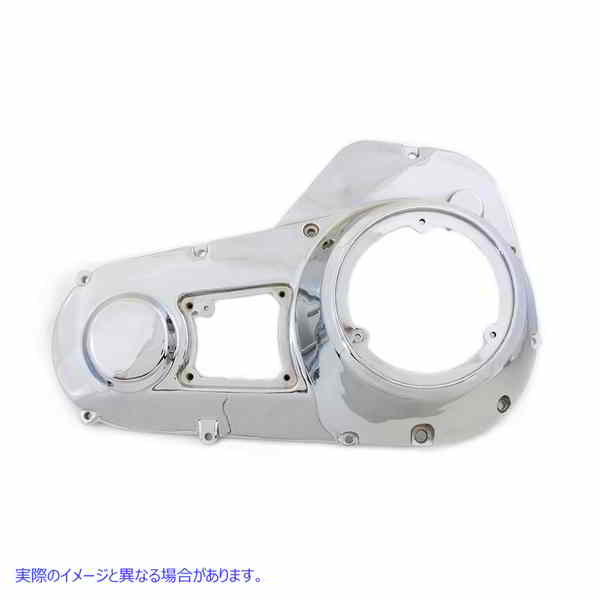 43-0204PU Chrome Outer Primary Cover 取寄せ Vツイン (検索用／ Motorshop