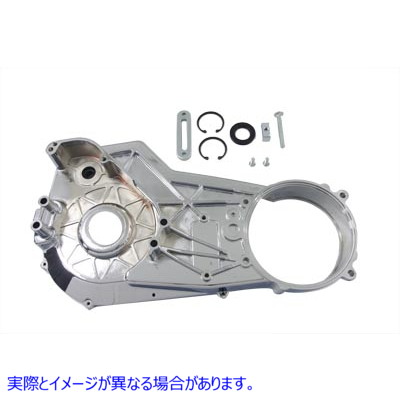 43-0205 クロームインナープライマリーカバー Chrome Inner Primary Cover 取寄せ Vツイン (検索用／