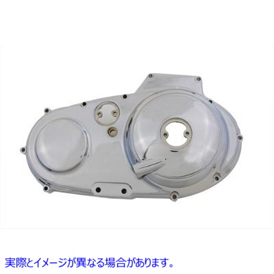 43-0221 クロームアウタープライマリーカバー 取寄せ Vツイン Chrome Outer Primary Cover (検索用／25430-89