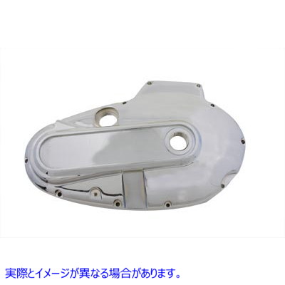 43-0226 クロームアウタープライマリーカバー 取寄せ Vツイン Chrome Outer Primary Cover (検索用／34949-71