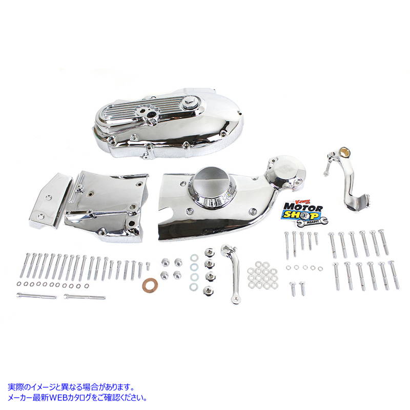 43-0315 クロームエンジンドレスアップキット 取寄せ Vツイン Chrome Engine Dress Up Kit (検索用／