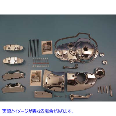 43-0316 クロームエンジンドレスアップキット 取寄せ Vツイン Chrome Engine Dress Up Kit (検索用／