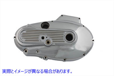 43-0328 クロームアウタープライマリーカバー 取寄せ Vツイン Chrome Outer Primary Cover (検索用／25430-84