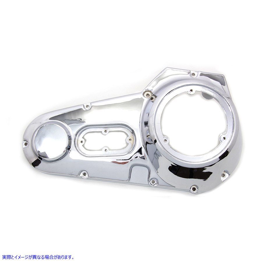 43-0348 クロームアウタープライマリーカバー 取寄せ Vツイン Chrome Outer Primary Cover (検索用／60531-83B