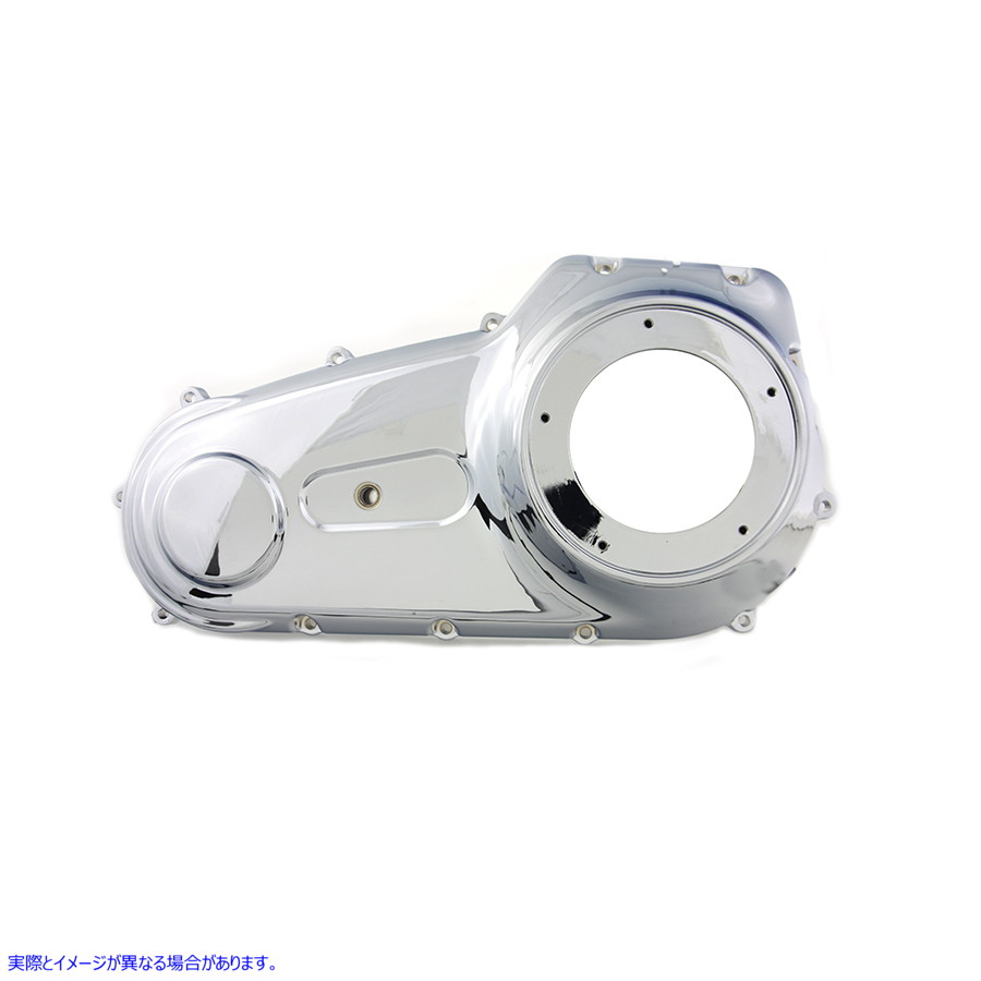 43-0359 クロームアウタープライマリーカバー Chrome Outer Primary Cover 取寄せ Vツイン (検索用／60764-06