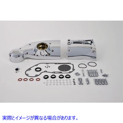 43-0450 クロームカム＆スプロケットカバーセット Chrome Cam and Sprocket Cover Set 取寄せ Vツイン (検索用／