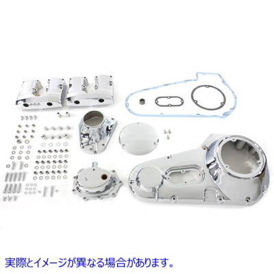 43-0510 クロームエンジンドレスアップキット 取寄せ Vツイン Chrome Engine Dress Up Kit (検索用／