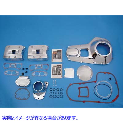 43-0528 Chrome Engine Dress Up Kit 取寄せ Vツイン (検索用／