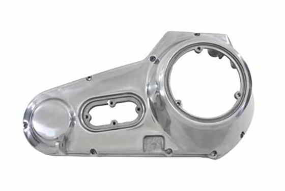 43-0916 工場サンプルポリッシュ済みアウタープライマリーカバー 取寄せ Vツイン Factory Sample Polished Outer Primary Cover