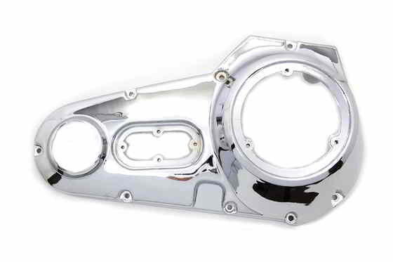 43-0965 工場サンプルクロームアウタープライマリーカバー Factory Sample Chrome Outer Primary Cover 取寄せ Vツイン (検索用