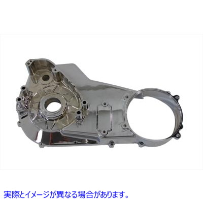 43-9139 インナープライマリーカバークローム Inner Primary Cover Chrome 取寄せ Vツイン (検索用／60630-90