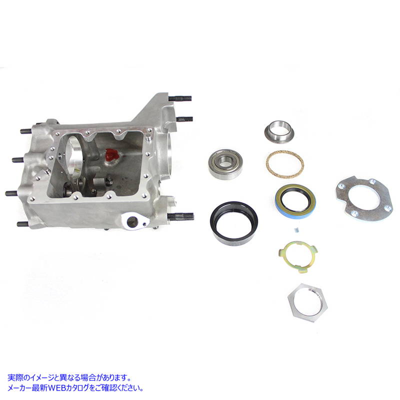 43-9321 4速プレップトランスミッションケース 取寄せ Vツイン 4-Speed Prepped Transmission Case (検索用／