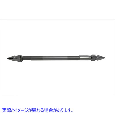 44-0229 クロームフロントアクスル Chrome Front Axle 取寄せ Vツイン (検索用／