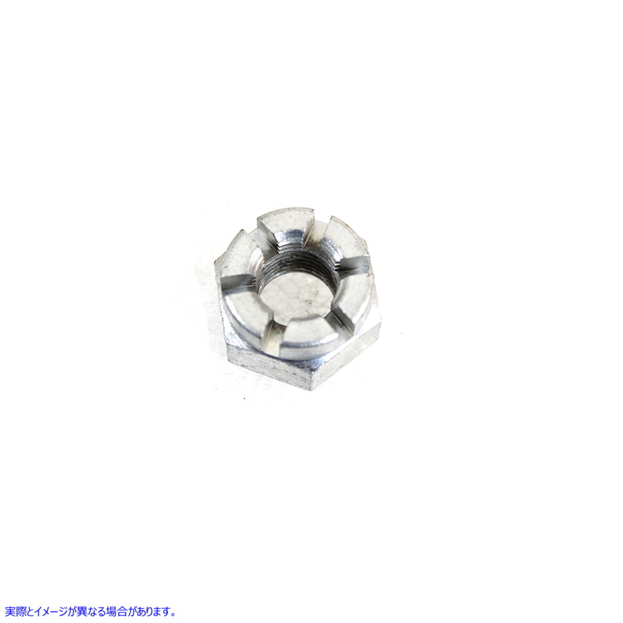 44-0307 カドミウム製フロントアクスルナット 取寄せ Vツイン Cadmium Front Axle Nut (検索用／7923 7734W Colony #7923-C