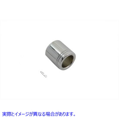 44-0342 リアアクスルスペーサークローム内径3/4インチ Rear Axle Spacer Chrome 3/4 inch Inner Diameter 取寄せ Vツイン (検索