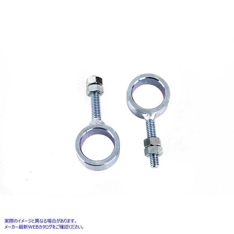 44-0434 リアアクスルアジャスターセット 亜鉛 Rear Axle Adjuster Set Zinc 取寄せ Vツイン (検索用／41573-05