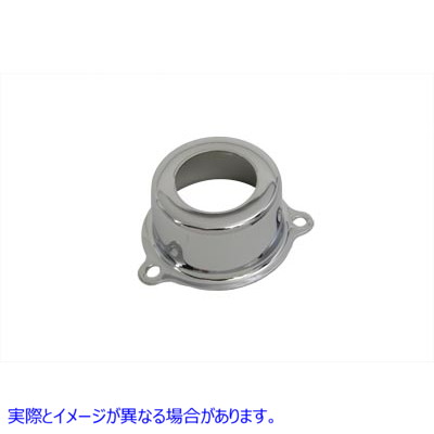 44-0505 クロームホイールハブベアリングリテーナーカバー 取寄せ Vツイン Chrome Wheel Hub Bearing Retainer Cover (検索用／4