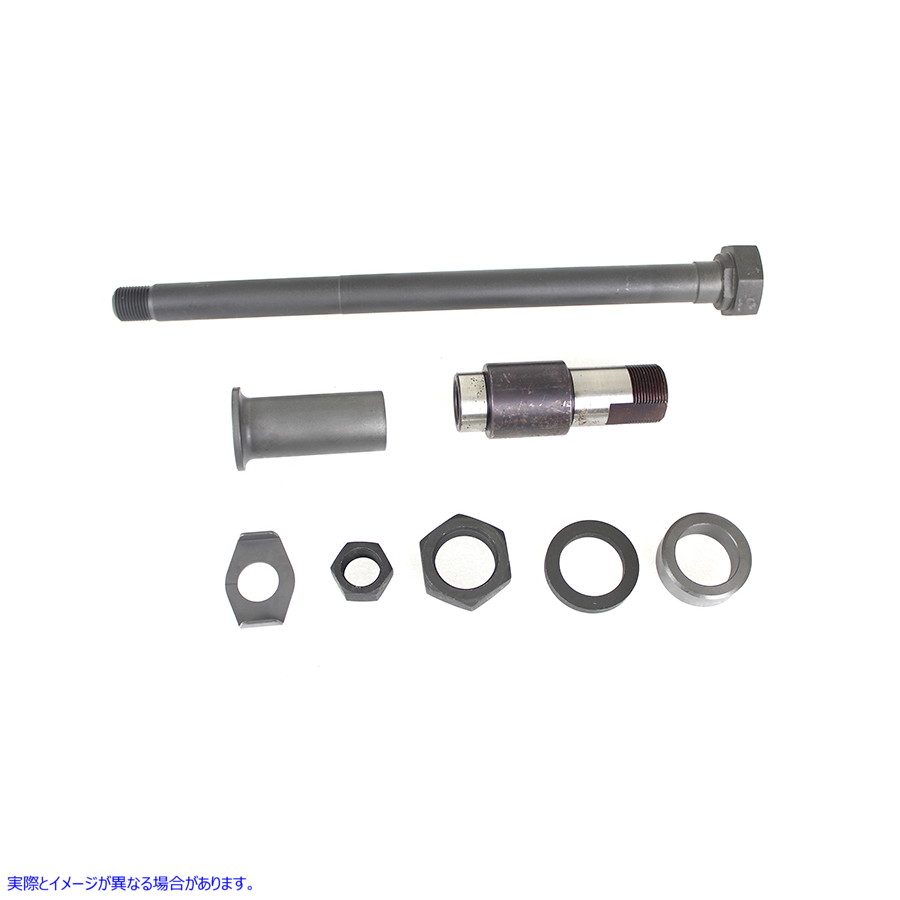 44-0509 パーカーライズド リア アクスル キット 取寄せ Vツイン Parkerized Rear Axle Kit (検索用／