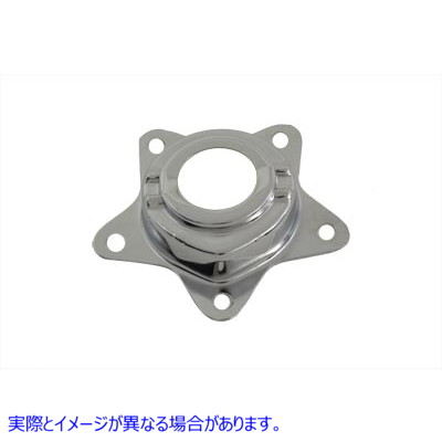 44-0527 クロームホイールハブスラストベアリングカバー 取寄せ Vツイン Chrome Wheel Hub Thrust Bearing Cover (検索用／43566