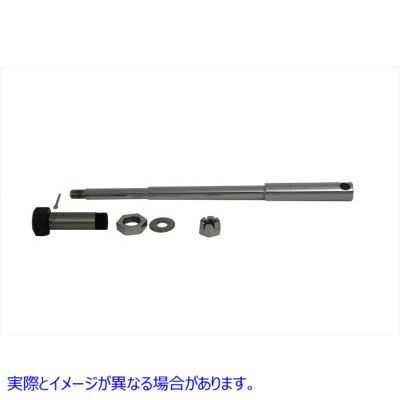 44-0569 フロントアクスルキット、クローム 取寄せ Vツイン Front Axle Kit Chrome (検索用／43875-67