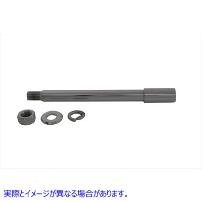 44-0574 クロームフロントアクスルキット 取寄せ Vツイン Chrome Front Axle Kit (検索用／43871-73
