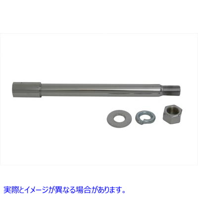 44-0576 クロームフロントアクスルキット 取寄せ Vツイン Chrome Front Axle Kit (検索用／43883-77