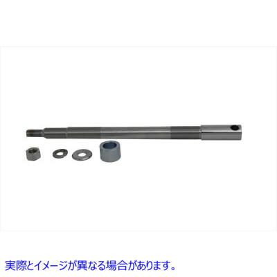 44-0580 クロームフロントアクスルキット Chrome Front Axle Kit 取寄せ Vツイン (検索用／41584-86