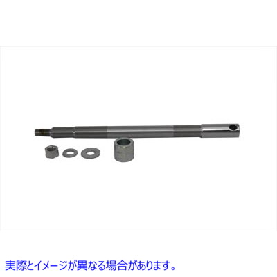 44-0586 クロームフロントアクスルキット Chrome Front Axle Kit 取寄せ Vツイン (検索用／