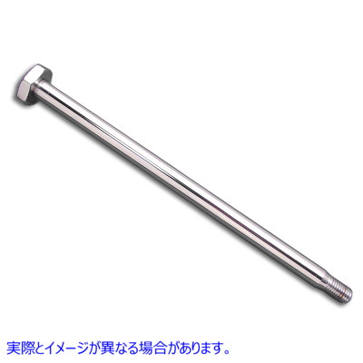 44-0608 スイングアーム ピボット シャフト クローム Swingarm Pivot Shaft Chrome 取寄せ Vツイン (検索用／47610-00