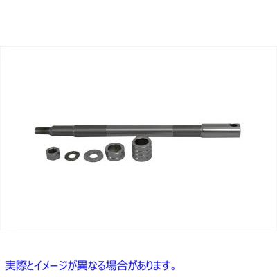 44-0630 クロームフロントアクスルキット Chrome Front Axle Kit 取寄せ Vツイン (検索用／