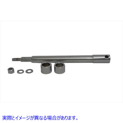 44-0673 クロームフロントアクスルキット Chrome Front Axle Kit 取寄せ Vツイン (検索用／43364-00