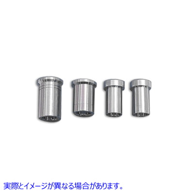 44-0711 スイングアーム ブッシュ セット 亜鉛 Swingarm Bushing Set Zinc 取寄せ Vツイン (検索用／48048-00A 48619-07A