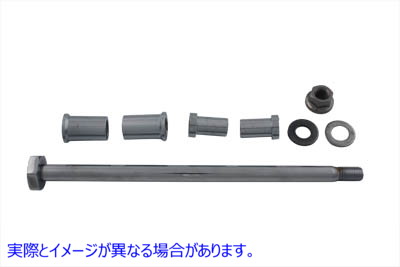 44-0726 スイングアーム ピボット ピンとスペーサー キット クローム Swingarm Pivot Pin and Spacer Kit Chrome 取寄せ Vツイン