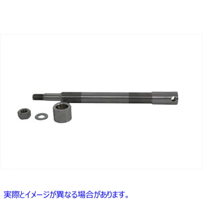 44-0795 クロームフロントアクスルキット Chrome Front Axle Kit 取寄せ Vツイン (検索用／-