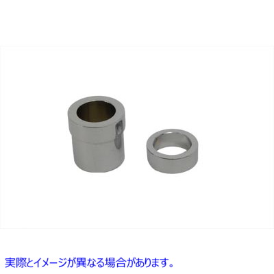 44-1977 リアアクスルスペーサーセット内径1インチ Rear Axle Spacer Set 1 inch Inner Diameter 取寄せ Vツイン (検索用／41163