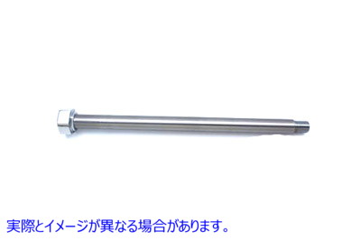 44-2043 クローム リア アクスル リジッド スタイル Chrome Rear Axle Rigid Style 取寄せ Vツイン (検索用／