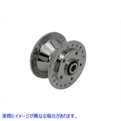 45-0292 クロームフロントホイールハブ Chrome Front Wheel Hub 取寄せ Vツイン (検索用／43619-84