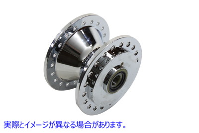 45-0298 クロームフロントホイールハブ Chrome Front Wheel Hub 取寄せ Vツイン (検索用／43619-84