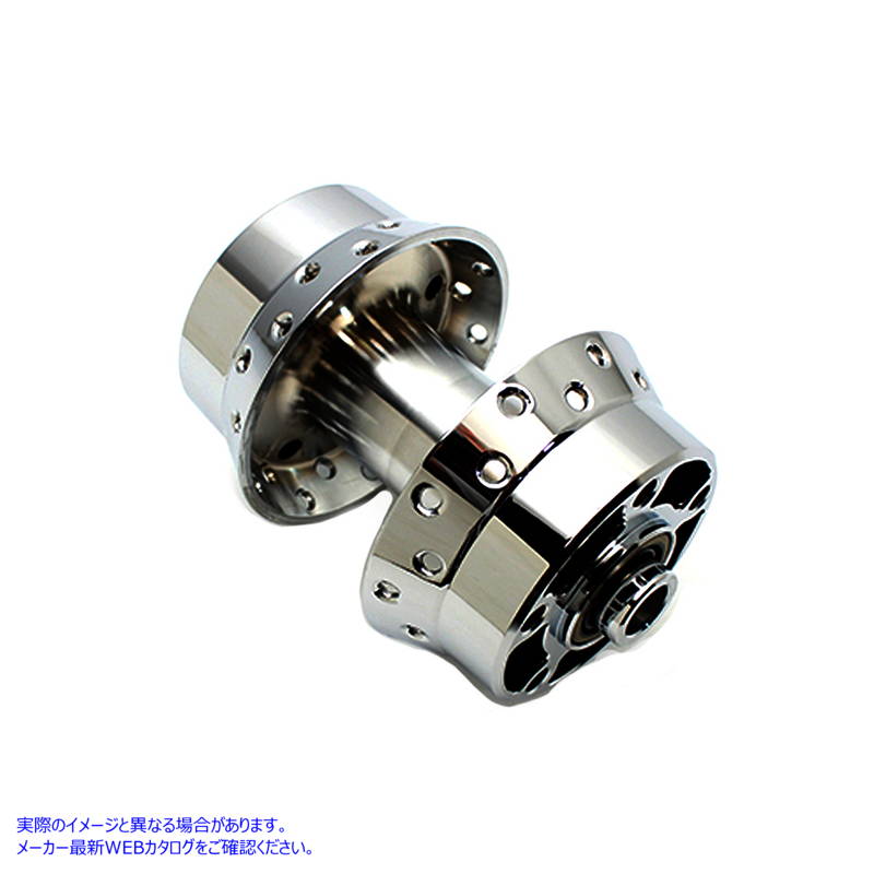 45-0324 クローム後輪ハブ Chrome Rear Wheel Hub 取寄せ Vツイン (検索用／40976-86A 43654-86A