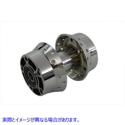 45-0332 クローム リア ホイール ハブ 3/4 インチ ベアリング Chrome Rear Wheel Hub 3/4 inch Bearings 取寄せ Vツイン (検索用