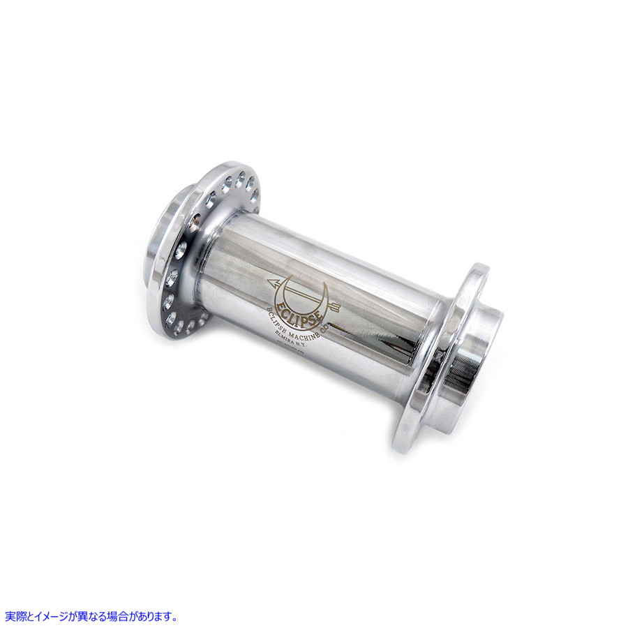 45-0453 Eclipse フロントハブ ニッケルメッキ Eclipse Front Hub Nickel Plated 取寄せ Vツイン (検索用／