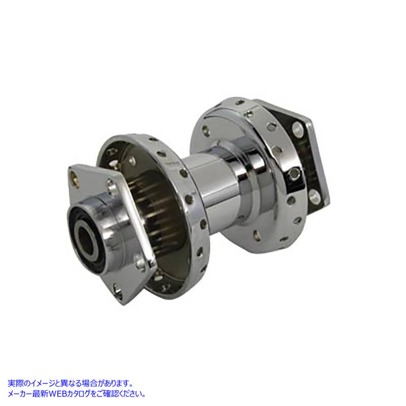 45-0670 クローム後輪ハブ 取寄せ Vツイン Chrome Rear Wheel Hub (検索用／40952-82A