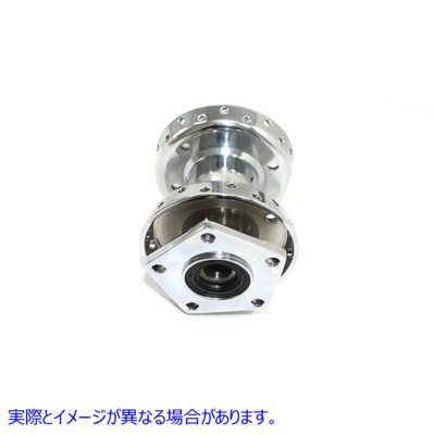 45-0688 クロームフロントホイールハブ Chrome Front Wheel Hub 取寄せ Vツイン (検索用／43053-86