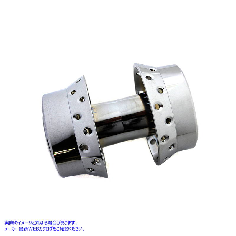 45-0812 後輪ハブ クローム Rear Wheel Hub Chrome 取寄せ Vツイン (検索用／