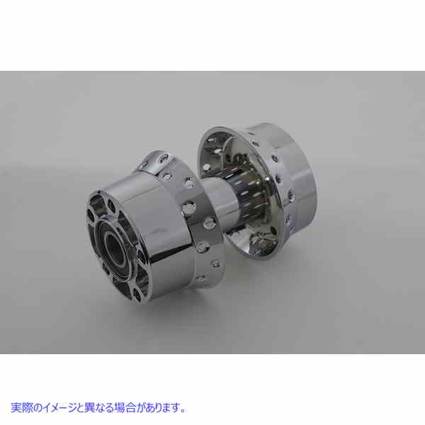 45-0853 クローム後輪ハブ 25mm ベアリング Chrome Rear Wheel Hub 25mm Bearings 取寄せ Vツイン (検索用／41053-08T