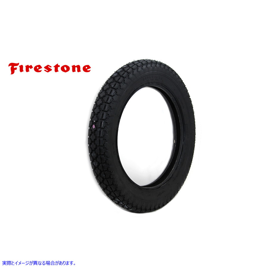 46-0058 Firestone 4.00 X 18 インチ ブラックウォール Firestone 4.00 X 18 inch Blackwall 取寄せ Vツイン (検索用／ Coker Ti