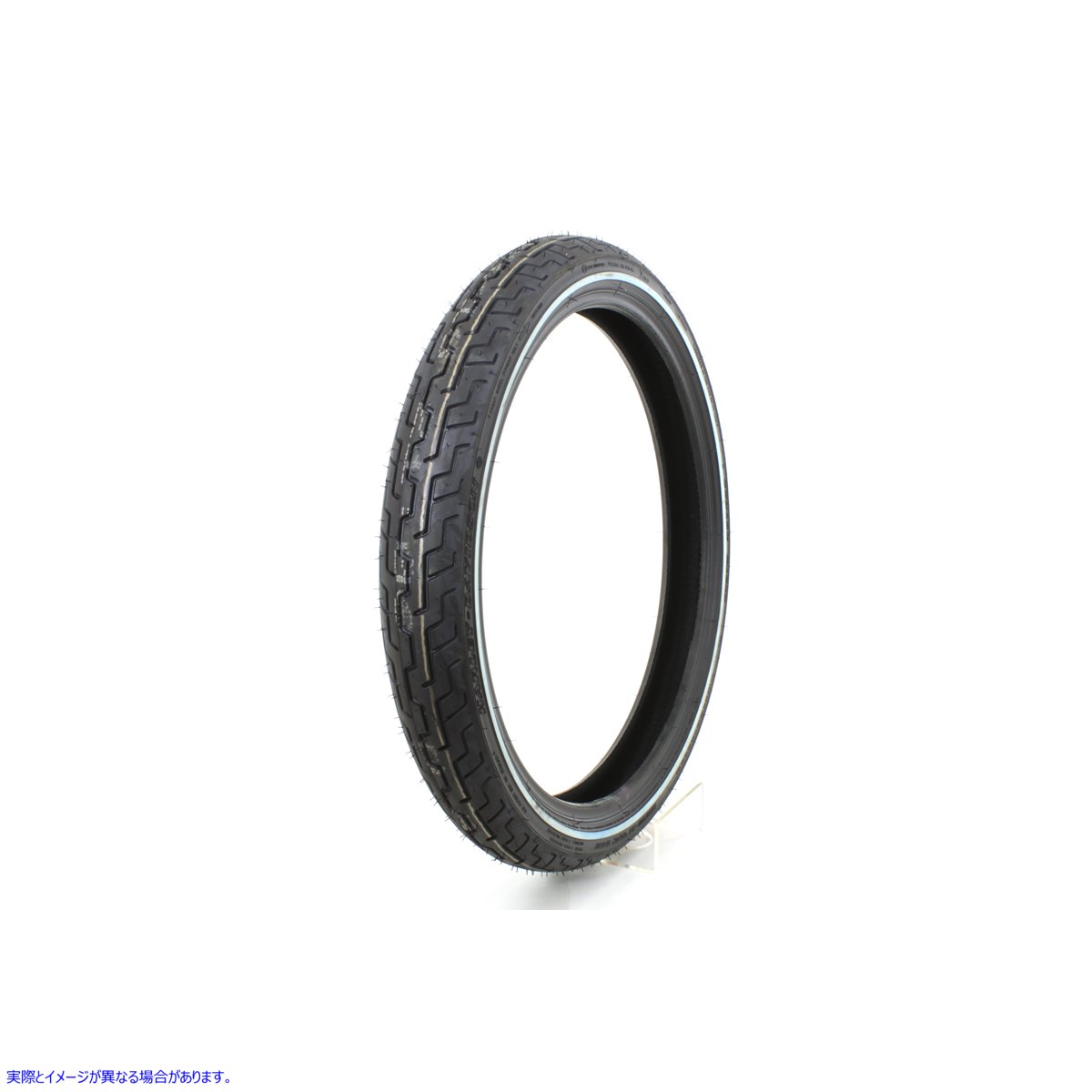 46-0447 ダンロップ D402 MH90 21 インチ フロント ホワイトウォール タイヤ Dunlop D402 MH90 21 inch Front Whitewall Tire 取